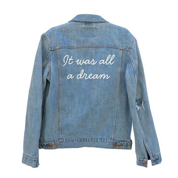 biggie smalls denim jacket